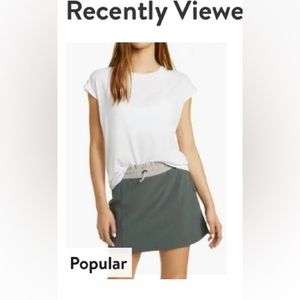 🏷️🏷️Zella excursion, active mini skirt, army green size small NWT